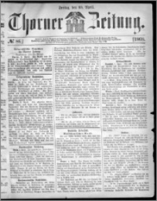 Thorner Zeitung 1868, No. 86 + Beilage