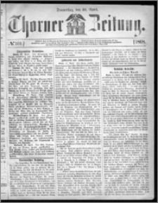 Thorner Zeitung 1868, No. 101 + Extra Beilage