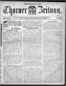 Thorner Zeitung 1868, No. 148