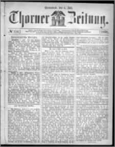 Thorner Zeitung 1868, No. 154 + Beilagenwerbung