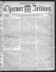 Thorner Zeitung 1868, No. 190