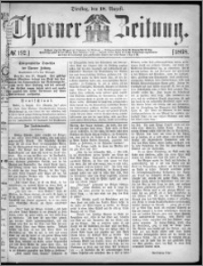 Thorner Zeitung 1868, No. 192