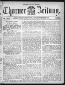 Thorner Zeitung 1868, No. 198