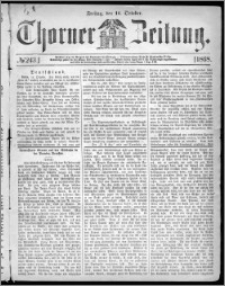 Thorner Zeitung 1868, No. 243 + Beilagenwerbung