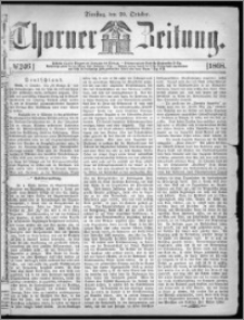 Thorner Zeitung 1868, No. 246 + Beilagenwerbung