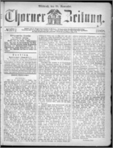 Thorner Zeitung 1868, No. 277 + Beilagenwerbung