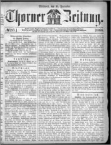 Thorner Zeitung 1868, No. 295 + Beilagenwerbung