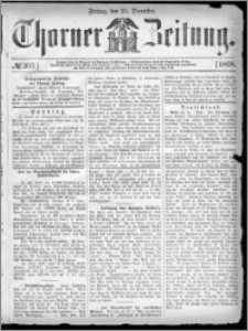 Thorner Zeitung 1868, No. 303