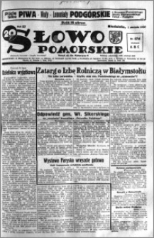 Słowo Pomorskie 1937.08.01 R.17 nr 174