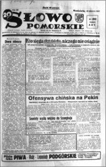 Słowo Pomorskie 1937.08.22 R.17 nr 192
