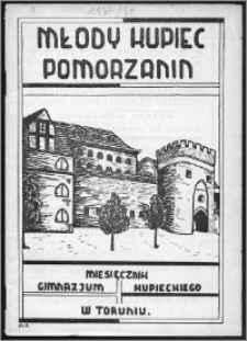 Młody Kupiec-Pomorzanin 1937/1938, R. 1, nr 1