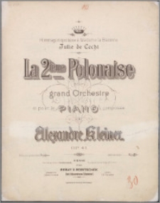 La 2ième Polonaise : pour le piano : op. 41