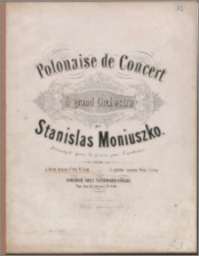 Polonaise de concert à grand orchestre