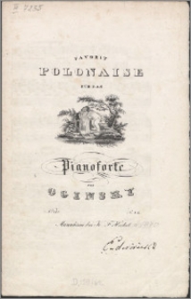 Favorit Polonaise : für das Pianoforte