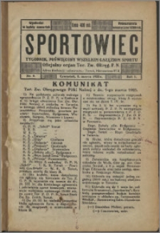 Sportowiec 1923, R. 1 nr 2