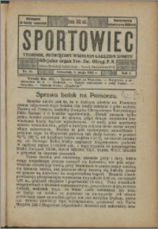 Sportowiec 1923, R. 1 nr 10