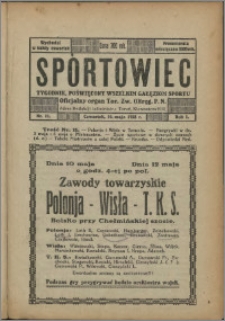 Sportowiec 1923, R. 1 nr 11