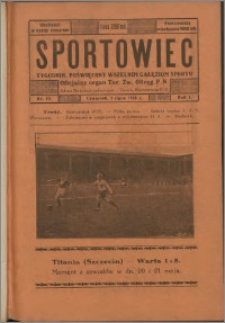 Sportowiec 1923, R. 1 nr 19