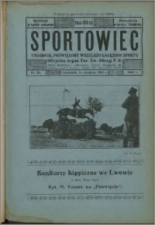 Sportowiec 1923, R. 1 nr 25