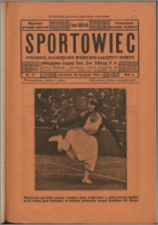 Sportowiec 1923, R. 1 nr 26