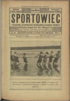 Sportowiec 1923, R. 1 nr 28