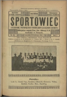 Sportowiec 1923, R. 1 nr 30