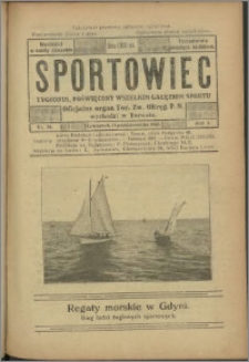 Sportowiec 1923, R. 1 nr 34