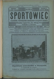 Sportowiec 1923, R. 1 nr 40
