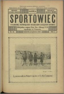 Sportowiec 1923, R. 1 nr 42