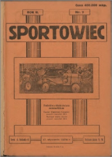 Sportowiec 1924, R. 2 nr 3