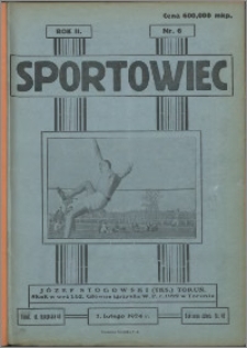Sportowiec 1924, R. 2 nr 6