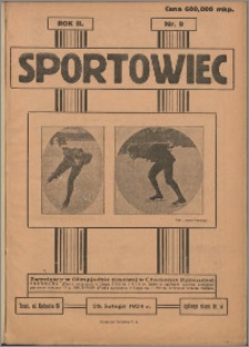 Sportowiec 1924, R. 2 nr 9