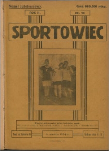Sportowiec 1924, R. 2 nr 10
