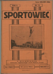 Sportowiec 1924, R. 2 nr 12