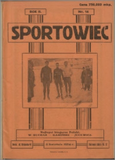 Sportowiec 1924, R. 2 nr 14