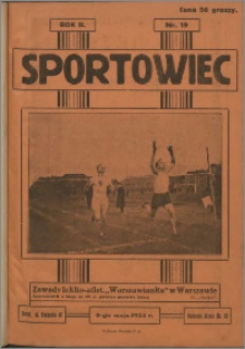 Sportowiec 1924, R. 2 nr 19
