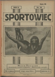 Sportowiec 1924, R. 2 nr 20