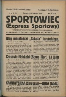 Sportowiec 1924, R. 2 nr 28