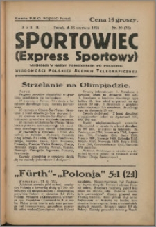 Sportowiec 1924, R. 2 nr 30