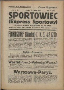 Sportowiec 1924, R. 2 nr 34