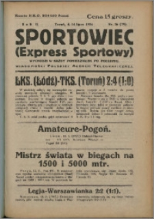 Sportowiec 1924, R. 2 nr 36