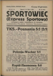 Sportowiec 1924, R. 2 nr 38