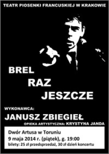 Teatr Piosenki Francuskiej w Krakowie : Brl raz jeszcze : 9 maja 2014 r.