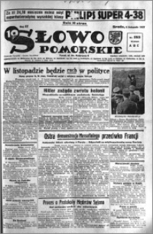 Słowo Pomorskie 1937.11.03 R.17 nr 253