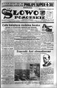 Słowo Pomorskie 1937.11.18 R.17 nr 265
