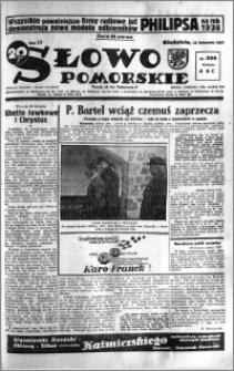 Słowo Pomorskie 1937.11.21 R.17 nr 268