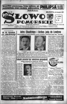 Słowo Pomorskie 1937.11.28 R.17 nr 274