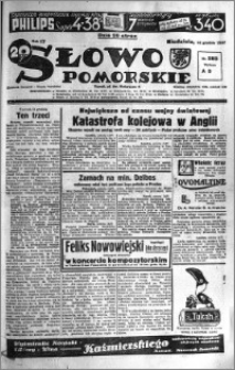 Słowo Pomorskie 1937.12.12 R.17 nr 285