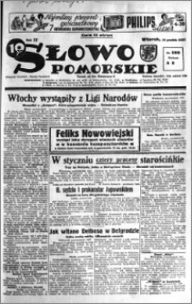 Słowo Pomorskie 1937.12.14 R.17 nr 286