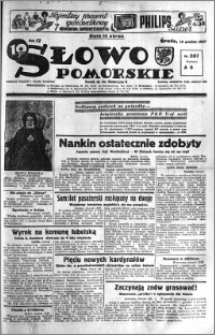 Słowo Pomorskie 1937.12.15 R.17 nr 287